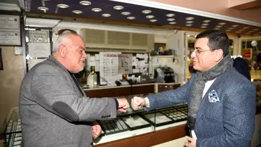 Başkan Tütüncü, Kumluca esnafı ile buluştu