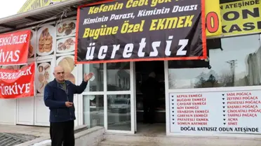 5 Bin ekmek ücretsiz olarak dağıtılıyor