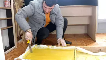 Van Gölü suyundan sabun üretti