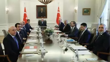 Cumhurbaşkanı Erdoğan, TİSK Başkanı Akkol ve yönetim kurulu üyelerini kabul etti