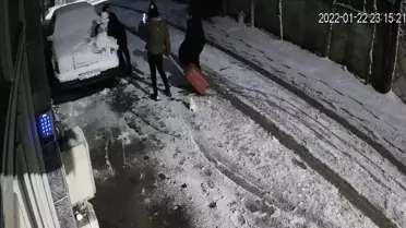 Gülümseten kardan adam hırsızlığı