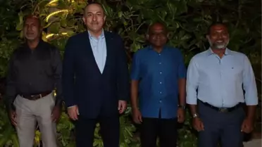 Bakan Çavuşoğlu, Maldivli mevkidaşı Shahid ile görüştü