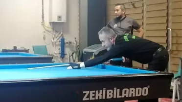 3 bant bilardo turnuvası sona erdi