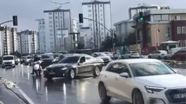 Başakşehir İlçe Emniyet Müdürlüğü'nün önünde drift yapan sürücü yakalandı