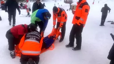 Gediz Murat Dağı Kayak Merkezi'ndeki JAK timi güven veriyor