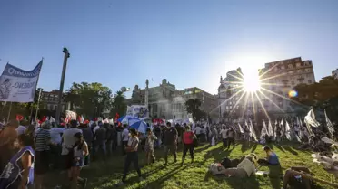 BUENOS AIRES - Arjantin'de binlerce kişi yargı reformu talebiyle protesto düzenledi