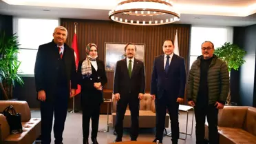 İletişim Başkanı Fahrettin Altun, TİGAD heyetini kabul etti