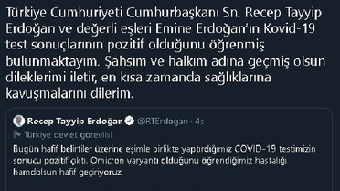 Son dakika haberi | Siyasilerden Cumhurbaşkanı Erdoğan'a geçmiş olsun mesajları (8)