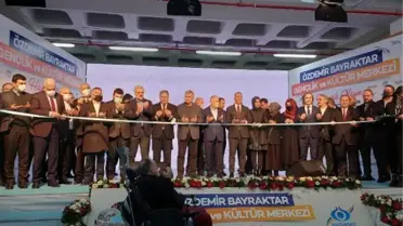 BİNALİ YILDIRIM ÖZDEMİR BAYRAKTAR GENÇLİK VE KÜLTÜR MERKEZİ'NİN AÇILIŞINA KATILDI