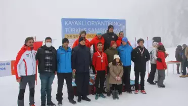 Kayaklı Oryantiring Türkiye Şampiyonası Bolu'da sona erdi