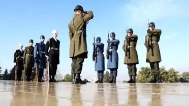 Son dakika haber! Anıtkabir'in nöbetçi askerleri