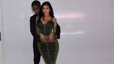 Kaylie Jenner ve Travis Scott'ın en mutlu günü! Sadece kalp emojisiyle paylaştılar