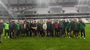 Giresunspor'da Champness antrenmana çıktı