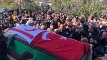 Halil Falyalı köyünde toprağa verildi! İşte cenazede dikkat çeken isimler ve görüntüler
