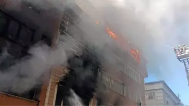 Son dakika: İstanbul'da Güngören'de yangın! Art arda patlamalar meydana geldi