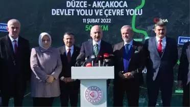 Ulaştırma Bakanı Karaismailoğlu: 'Yollarımız tıpkı akarsular gibi'