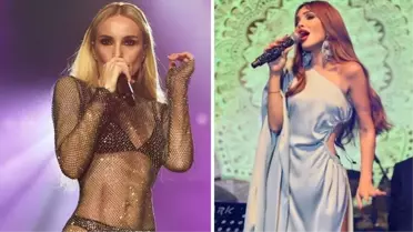 Bu ne perhiz bu ne lahana turşusu? Gülşen'i eleştiren Seren Serengil, derin yırtmaçlı elbiseyle sahneye çıktı