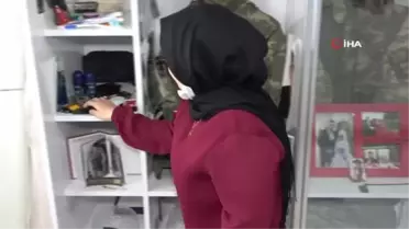Şehit olan eşine aşkı hiç bitmedi