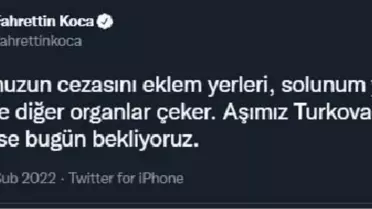 Son dakika haberi: Bakan Koca'dan 'Turkovac' çağrısı