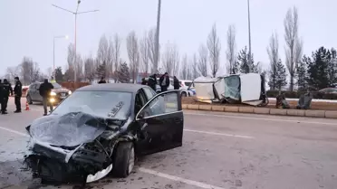 Erzurum'daki trafik kazasında 1 kişi öldü, 1 kişi yaralandı