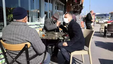 Gölbaşı Belediye Başkanı Ramazan Şimşek, esnafla bir araya geldi