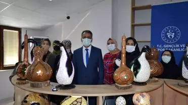 Aksu'da kadınlar el emeklerini sergiledi