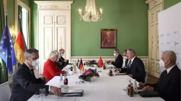 Son dakika haber | Savunma Bakanı Akar, Almanya Savunma Bakanı Lambrecht ile görüştü