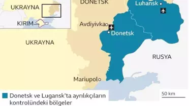 Rusya'nın tanıdığı Donetsk ve Luhansk nerede ve statüsü ne?