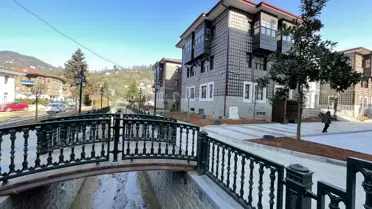 Selden zarar gören Güneysu ilçesine sosyal alan kazandırıldı