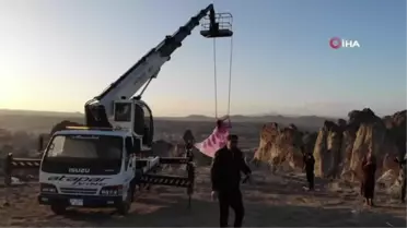 Ünlü Fotoğrafçı Burak Yıldırım: 'Turistlerin yeni gözdesi vinçte salıncak'