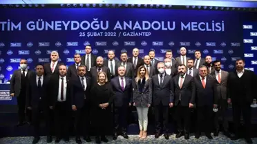 GSO Yönetim Kurulu Başkanı Adnan Ünverdi, TİM Güneydoğu Anadolu Meclisi'nde konuştu
