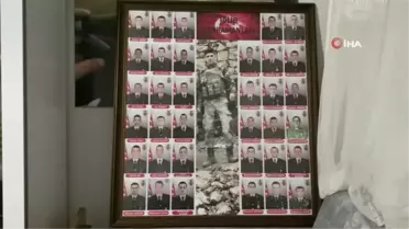 İdlib şehidinin anıları baba ocağında yaşatılıyor