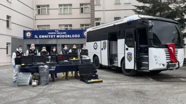 Yeni nesil kriminal inceleme aracı 'Kıraç' Konya emniyetine teslim edildi