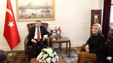 Kaymakam adayından Vali Atay'a ziyaret
