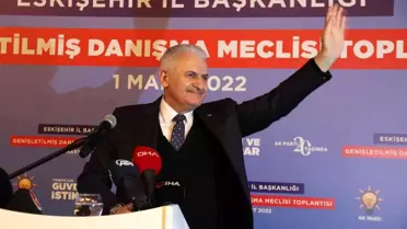 Binali Yıldırım, Ak Parti Eskişehir Genişletilmiş Danışma Meclisi Toplantısı'na katıldı