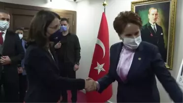 İYİ Parti Genel Başkanı Akşener, Almanya Federal Meclisi Başkan Yardımcısı Özoğuz ile görüştü