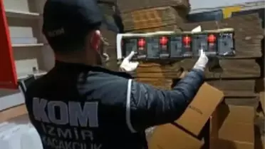 İzmir'de sahte etil alkol imalathanesine polis baskını... 11 bin litre sahte etil alkol ele geçirildi