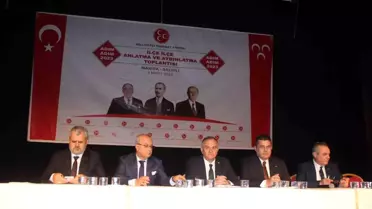 MHP'nin ilçe toplantıları Salihli'den başladı
