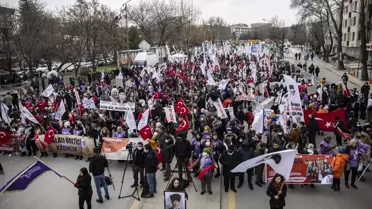 Başkentte 'Yükselen Kadın Yükselen Türkiye Mitingi' yapıldı