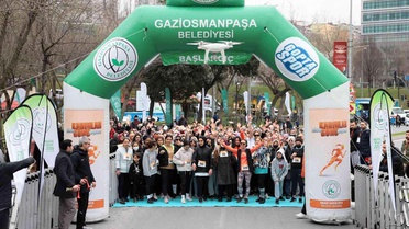 Gaziosmanpaşa'da 8 Mart Dünya Kadınlar Günü koşusu