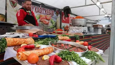 Manisa'da düzenlenen Ulusal Gastronomi ve Yemek Şenliği sürüyor