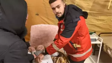 Son dakika haberi... Kiev'den gelen 7 aylık Asia, UMKE Sahra Hastanesi'nde tedavi edildi