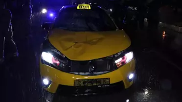Yolun karşısına geçtiği sırada taksinin çarptığı kadın öldü