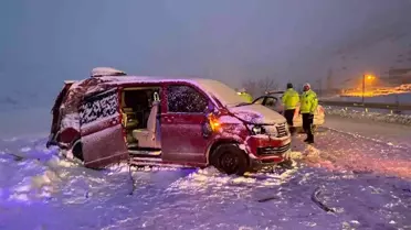 Son dakika haberi | Tırla minibüs çarpıştı: 1 ölü, 5 yaralı