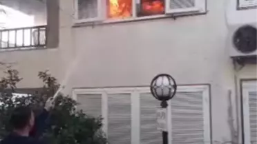 Son dakika haberi | Kedilerin devirdiği elektrikli soba yangın çıkardı, yaşlı kadın ölümden döndü