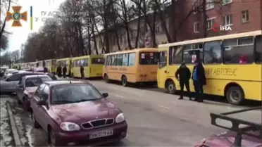 Ukrayna'nın Sumi kentinde halk tahliye edildi
