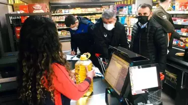 Ula'da marketlerde etiket denetimi