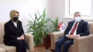 Vali Atay, Kaymakam Bayguş ile bir araya geldi