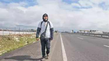 6 YILDIR GÖSTERİLMEYEN OĞLU İÇİN 2 AYDIR YÜRÜYEN BABA DİYARBAKIR'A ULAŞTI