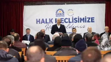 Başkan Büyükgöz, vatandaşlarla bir araya geldi